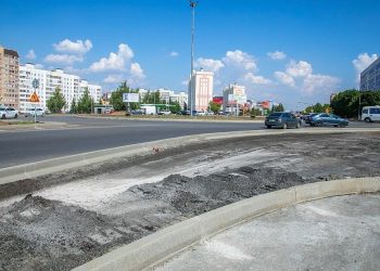 В Нижнекамске реконструкция проспекта Мира завершится в октябре