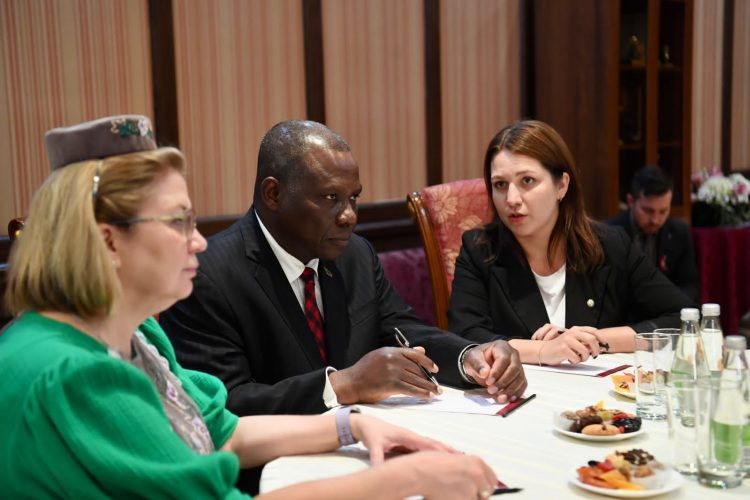 Минниханов встретился с Послом Замбии в России