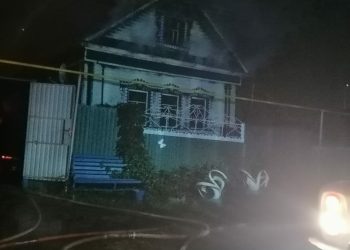 В Атнинском районе мужчина пострадал при пожаре