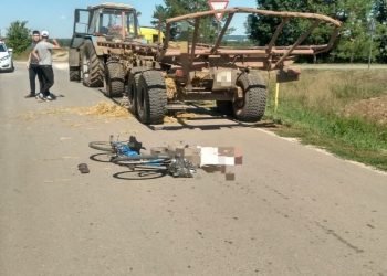 В Кукморском районе велосипедист погиб под колесами трактора
