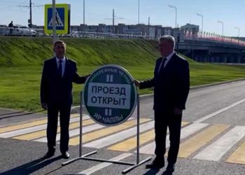 В Челнах открыли движение через разворот под мостом Мелекески