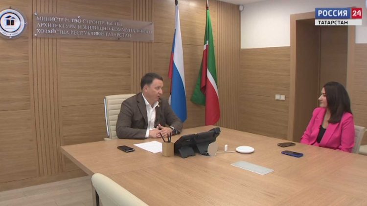 Интервью с министром строительства, архитектуры и ЖКХ Республики Маратом Айзатуллиным ко Дню строителя