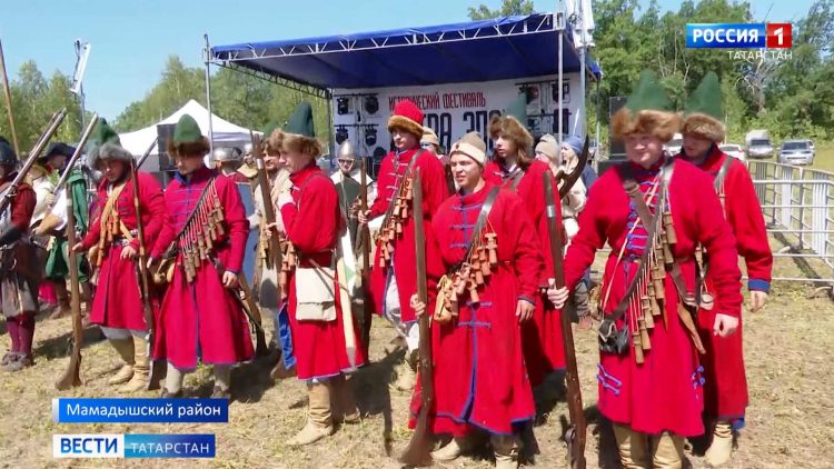 В Татарстане прошла «Битва эпох»: римляне, стрельцы и мушкетеры