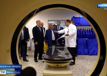 Минниханов находится с рабочей поездкой в Димитровграде