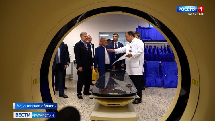 Минниханов находится с рабочей поездкой в Димитровграде