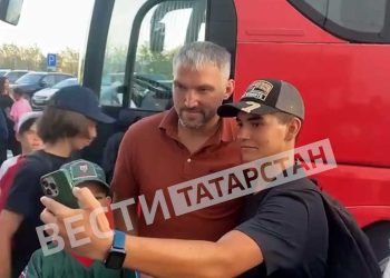 Овечкин прибыл в Казань спустя 8 лет