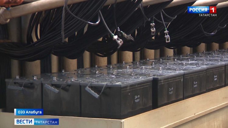 Елабужский завод наращивает объемы производства автомобильных аккумуляторов