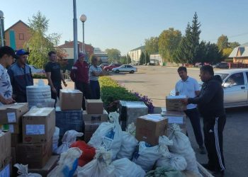 Рыбнослободцы доставили помощь жителям Рубежного и бойцам в Сватово