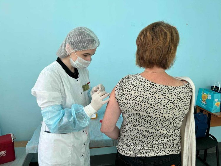 В Зеленодольском районе на избирательных участках 70 человек привились от гриппа