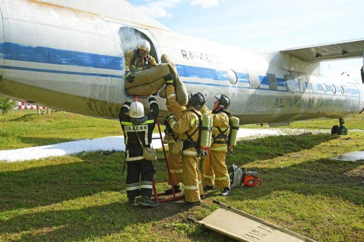 В казанском аэропорту прошли учения по ликвидации авиационной ситуации на аэродроме