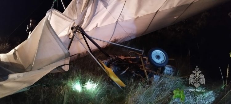 В Менделеевском районе погиб пилот дельтоплана