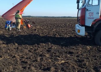 В Татарстане пилот пострадал при падении мотодельтаплана