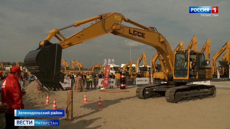 В Татарстане определили лучшего оператора экскаватора