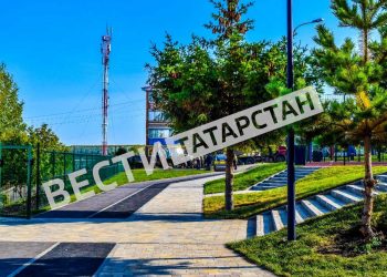 В Бавлах по нацпроекту благоустроили общественное пространство