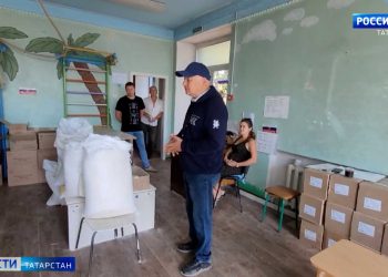 Депутат Госдумы от Татарстана посетил Рубежное и Лисичанск