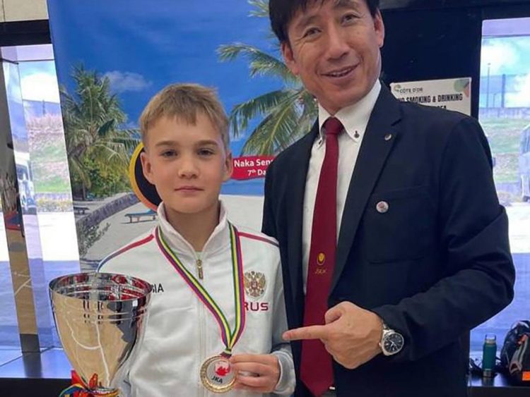 Школьник из Казани выиграл чемпионат мира по карате-сетокан