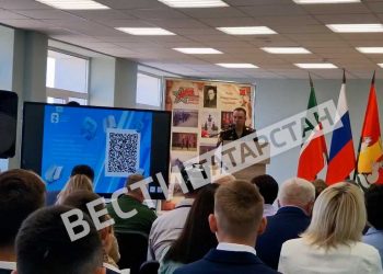 Иван Додосов Герой России провел «Урок мужества» в Пестречинской школе №1