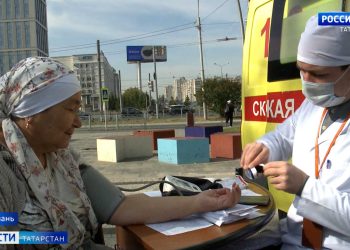 Быстро и удобно: в Казани заработали мобильные пункты вакцинации