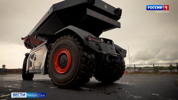 КАМАЗ представил первый карьерный беспилотный самосвал «Юпитер»