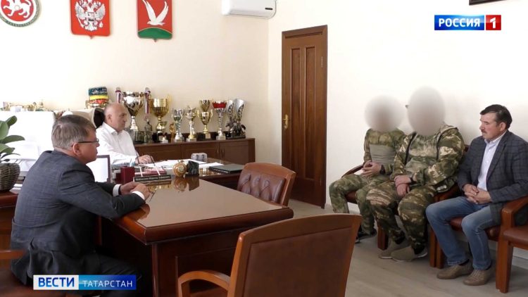 В Азнакаево прошла встреча с участниками СВО