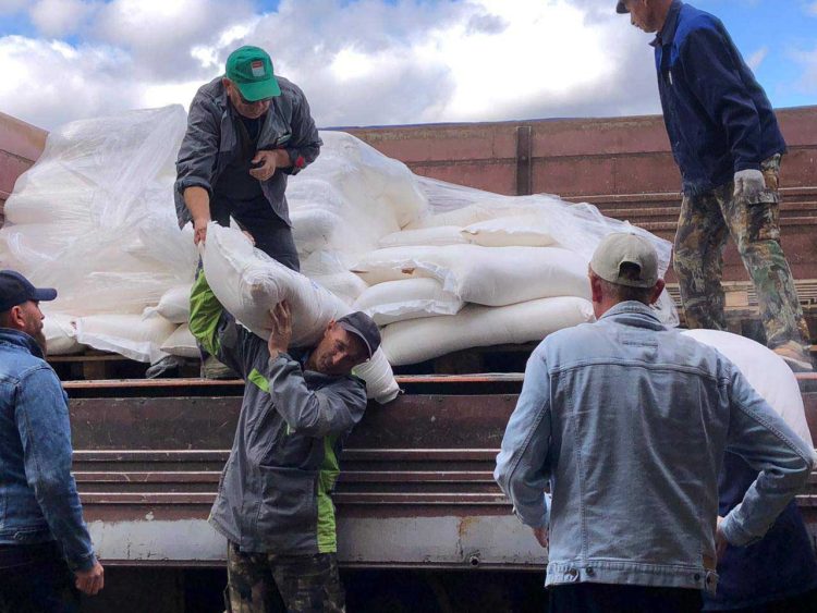 Жители Новошешминского района направят в Лисичанск фуру с продуктами