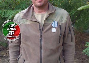 Замполита батальона АЛГА наградили медалью «За Отвагу»