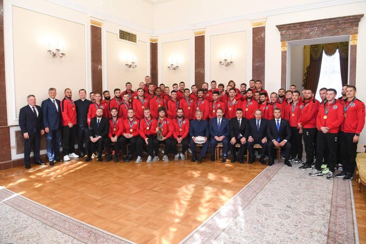 Минниханов: Победа «Стрелы» в Кубке России – отличный подарок к 55-летию татарстанского регби