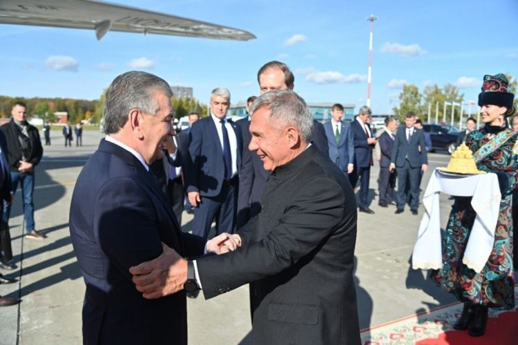 В Татарстан прибыл Президент Узбекистана Шавкат Мирзиёев