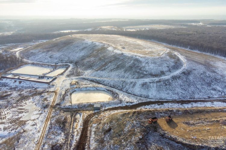 В Казани рекультивация Самосыровского полигона завершена на 86%