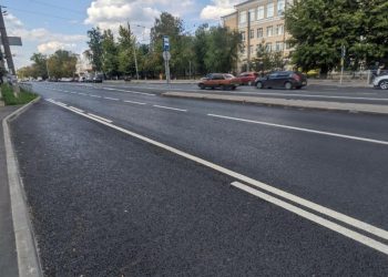 В Казани по нацпроекту отремонтировали участок улицы Айдарова