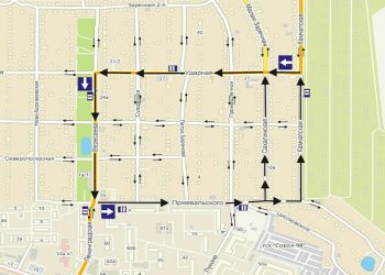 В Авиастроительном районе Казани, чтобы снизить число пробок, изменили схему движения