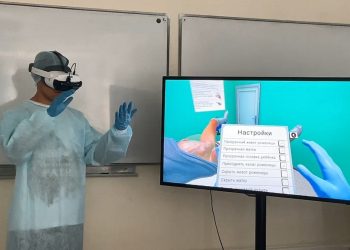 В КГМУ разработали новый виртуальный тренажер, который имитирует процесс родов