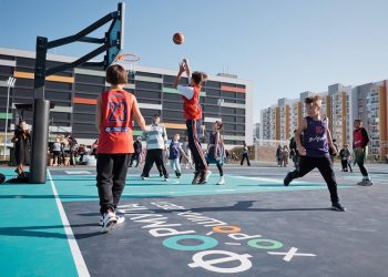 В Казани открылся Центр уличного баскетбола и гандбола