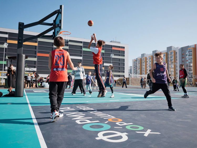 В Казани открылся Центр уличного баскетбола и гандбола
