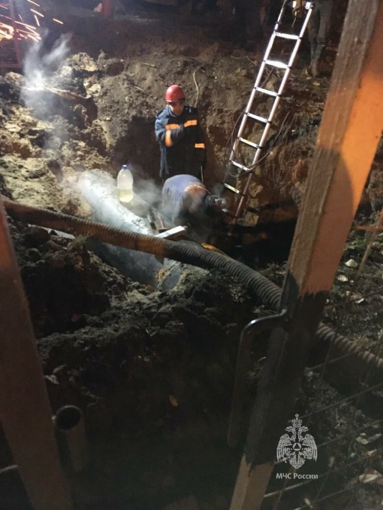 В Казани из-за повреждения теплопровода без отопления остались 29 домов, 2 детсада и школа