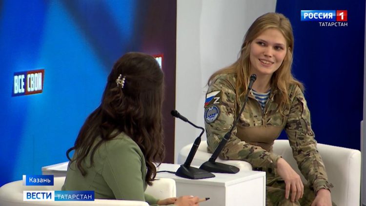 Девушка-доброволец рассказала о службе в зоне СВО
