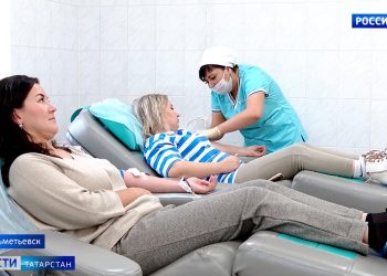 В Альметьевске свыше ста человек сдали кровь и плазму