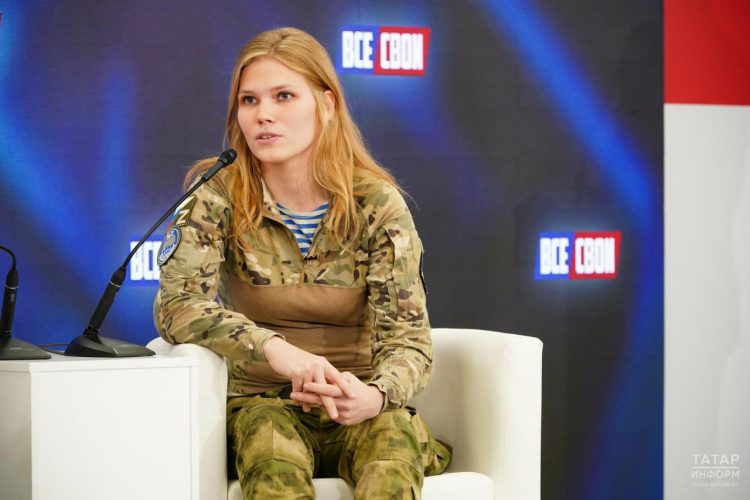 Девушка-доброволец рассказала о службе в зоне СВО