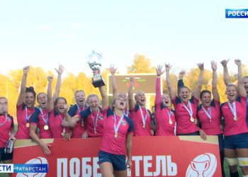 В Казани завершился второй игровой день Кубка России по регби-7 среди женщин