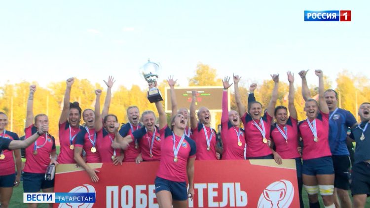 В Казани завершился второй игровой день Кубка России по регби-7 среди женщин