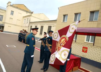 В Казани воинской части Росгвардии вручили Боевое знамя