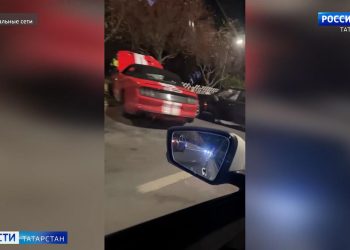 В Челнах столкнулись сразу пять автомобилей