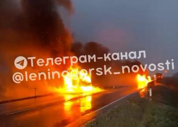 На трассе Казань-Альметьевск столкнулись две легковушки