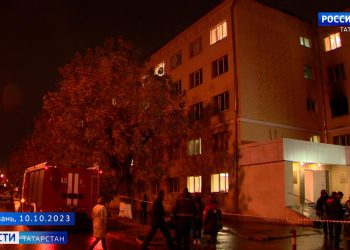 В МЧС назвали предварительную причину пожара в общежитии КФУ