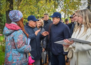 Минниханов ознакомился с результатами благоустройства Юнусовской площади