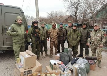 Камаев доставил гумпомощь в зону СВО