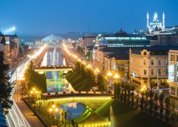 В Казани появятся 56 плавающих фонтанов