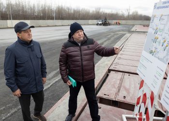 Мэр Казани оценил готовность новой снегоплавильной станции