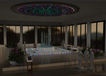 В Казани хотят установить «фонтан будущего», реагирующий на музыку