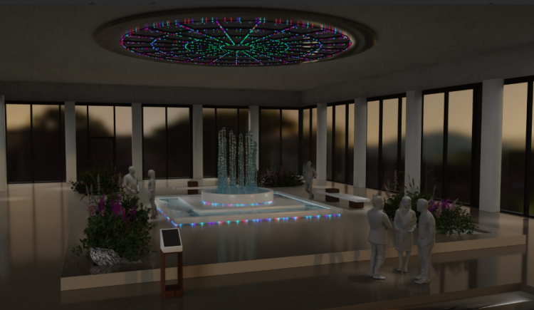 В Казани хотят установить «фонтан будущего», реагирующий на музыку